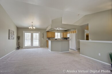 Living Room looking at Kitchen