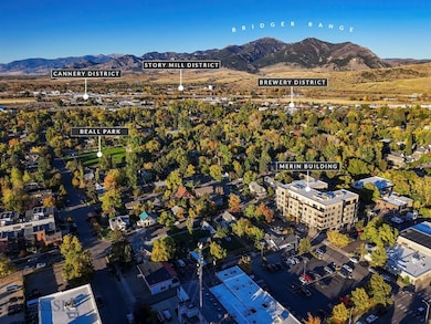 Surrounding Neighborhoods and Bridger Mountains to the North