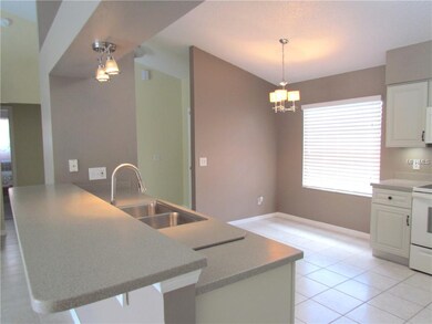 Kitchen viewed from Master Bedroom access.  New pa