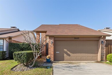 Two car garage easily accessible from the front