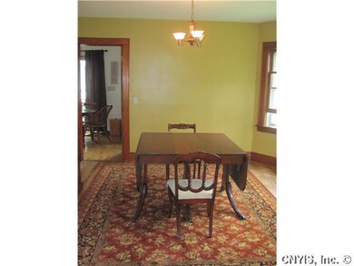 Dining Room. Check out the natural hardwood floors