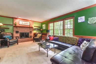 Great family room with natural light and a fantast