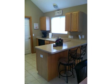 Plenty of room in the open kitchen