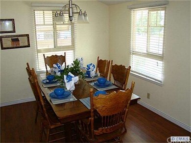 Bright and light dining area