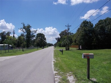 Looking South down the street