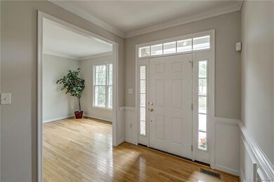 Foyer with view into Living Room