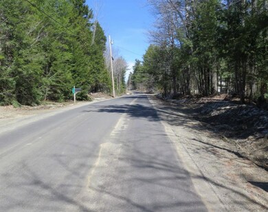 Looking down West Appleton Ridge Road