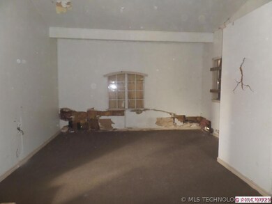 Converted garage - family room