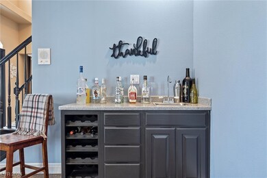 Wet Bar Area