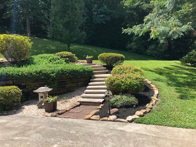 side back yard steps