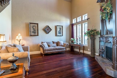 Lovely living area down.