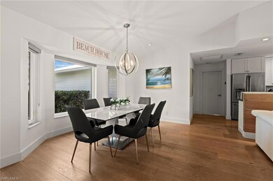 Dining space featuring visible vents, an inviting 