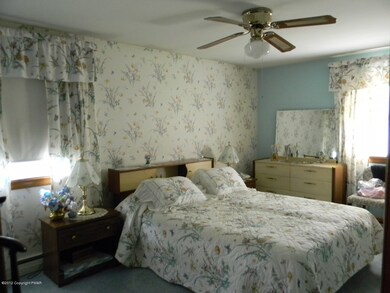 Bedroom has it's own bathroom!