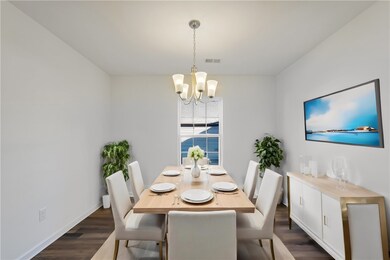 Virtually Staged Dining Room