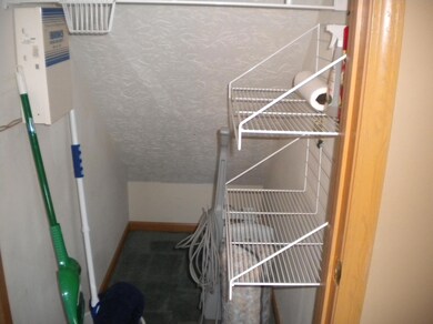 Pantry/storage closet off Kitchen