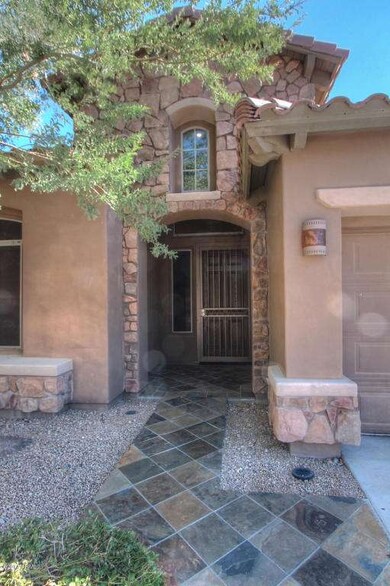 Tiled Entry to Home