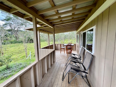 The rest of the lanai