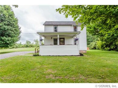 Exterior Front. Large lawn front and back gives pl