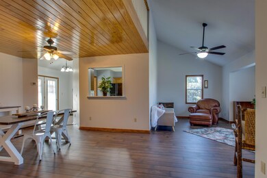 Pass through to the kitchen area.  Room for a couple of bar stools!