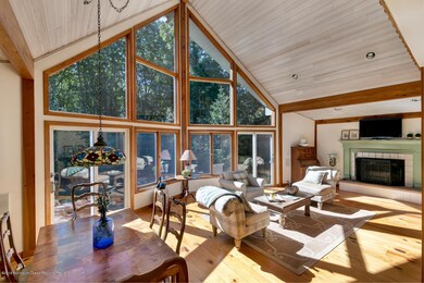 two story living room