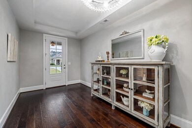 Spacious foyer