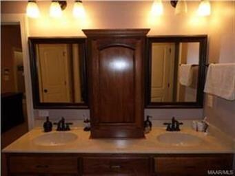 Split vanity in Master bath