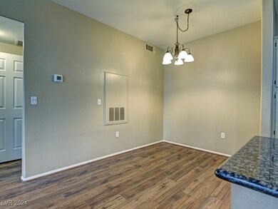 Notice the granite countertop.