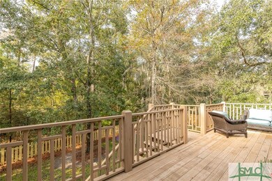 open deck with seating area