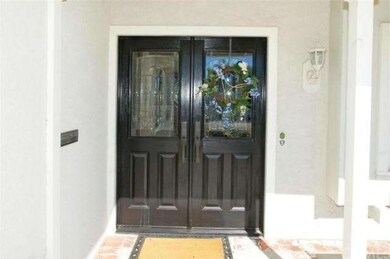 Front door.