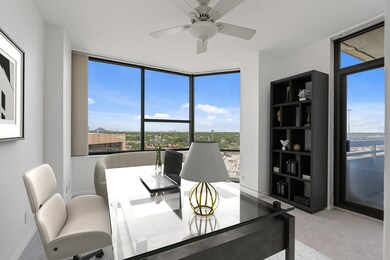The third bedroom is a great space for a den or ho