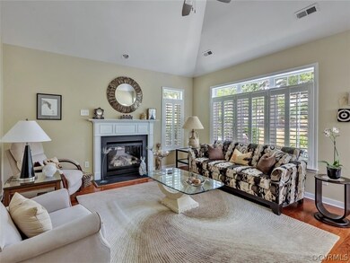 Great Room with gas fireplace