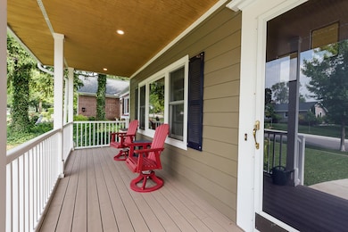 Large porch