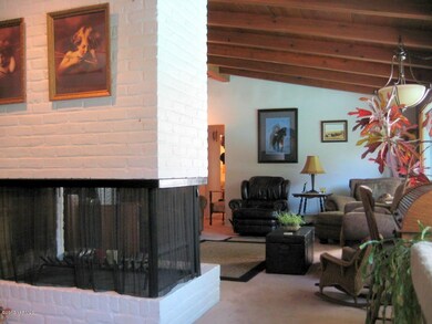 Two Sided Fireplace