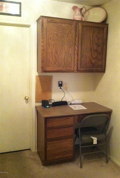 Hallway Desk and Cabinets