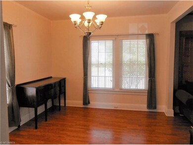 Bright dining room