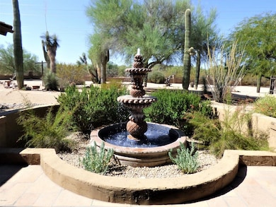Beautiful Fountain in Rear Courtyard