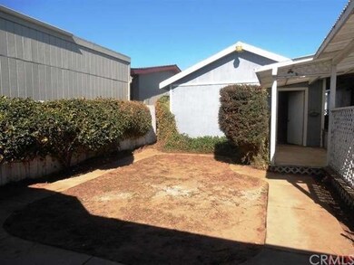 Large rear side yard