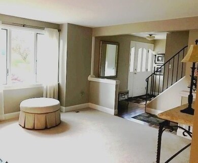 Front entrance and living room