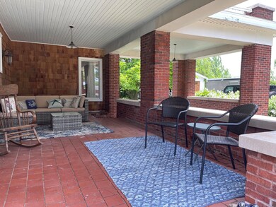 Covered porch