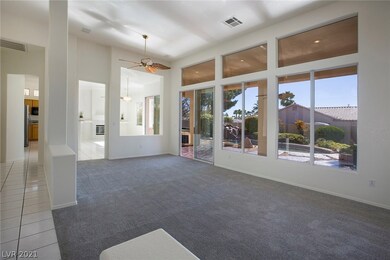 LIVING ROOM WITH BACKYARD VIEW