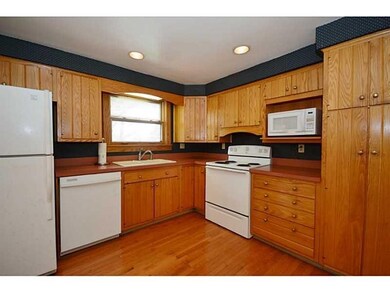 Kitchen. Bright, Spacious Kitchen with Hardwood Fl