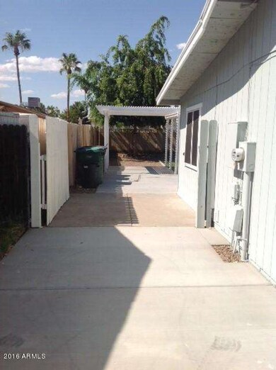 Front - driveway back through gate