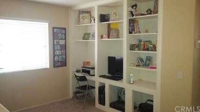 Upstairs loft built in