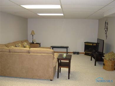 Family Room in Finished Basement