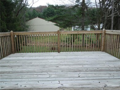 Captive deck off Kitchen with a beautiful view of 