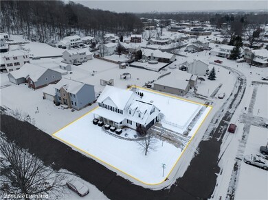 Aerial View of home - corner lot