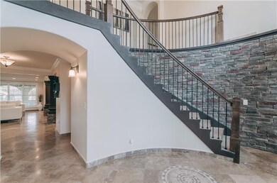 This is the beautiful entry hall as you enter this amazing home! 