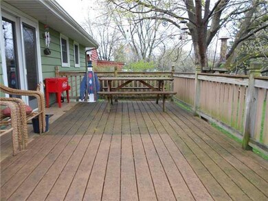 Patio/Deck Deck with entrance from kitchen dining 