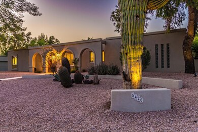 Front Elevation Twilight