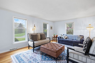 The Formal Living Room sits to the left of the ent